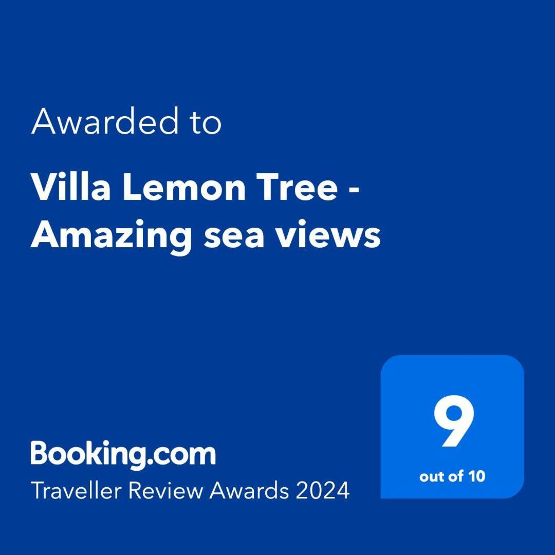 Villa Lemon Tree - Amazing Sea Views Альмуньекар Экстерьер фото